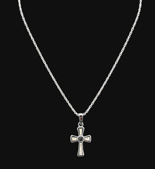 White Opal Cross