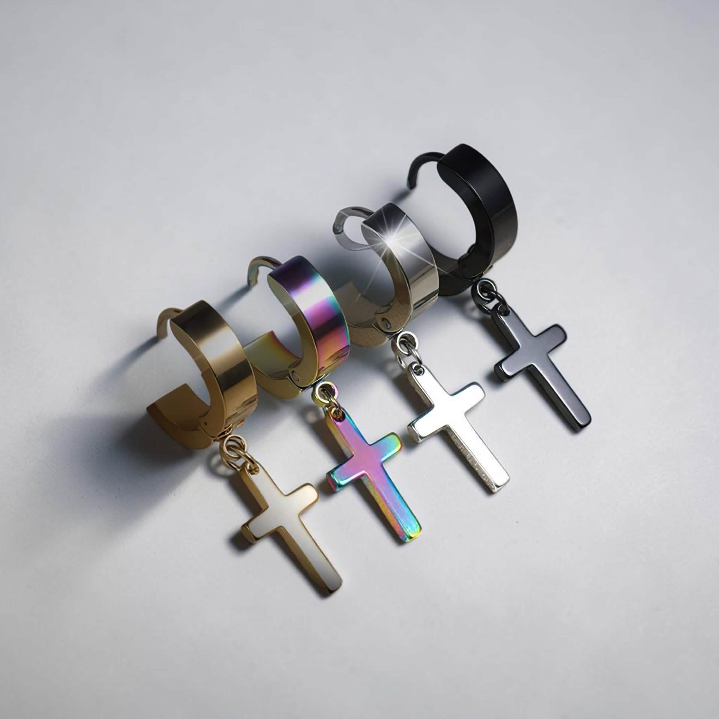Cross Earrings