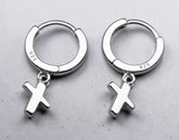 Cross Dangle Earrings