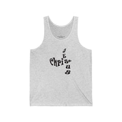 Bella & Canvas 3480 Jersey Tank "Jesus Christ" in 17 Colors and 6 Sizes (3556781949028)