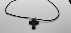 Gemstone Cross Rope Chain Necklaces in 15 Variations Free Shipping from the USA (3932911927390)