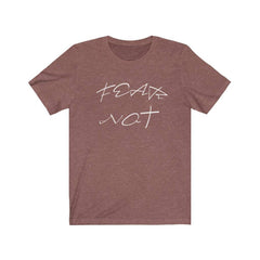 Bella & Canvas 3001 "Fear Not" in 7 Colors and 6 Sizes (4483667296350)