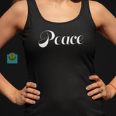 Women's Ideal Racerback Tank "Peace"