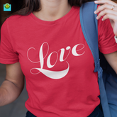 Bella & Canvas Short Sleeve Tee "Love"