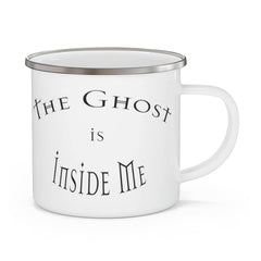 Enamel Camping Mug "Ghost"