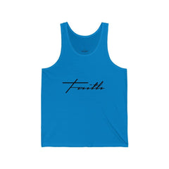 Bella & Canvas 3480 Jersey Tank "Faith" in 17 Colors and 6 Sizes (3323161673828)
