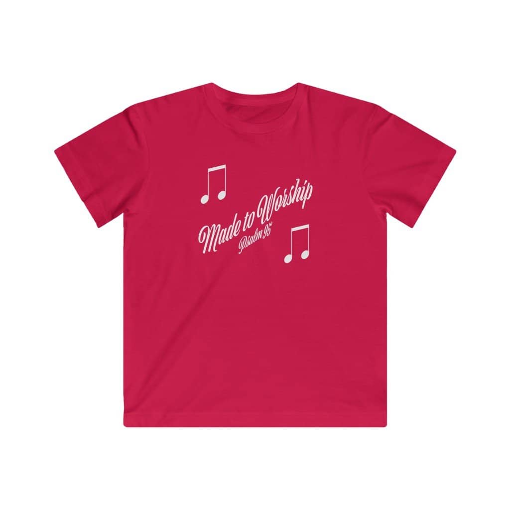 Kids LAT Apparel Tee "Made to Worship" (4366810284126)