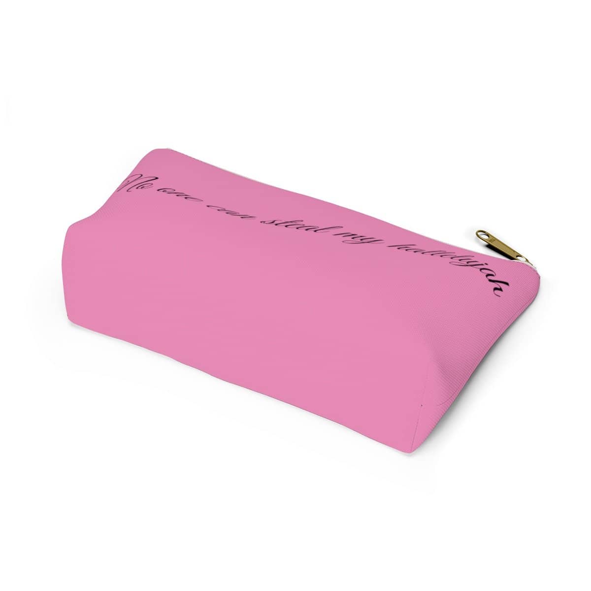 Accessory Pouch w T-bottom "No One Can Steal My Hallelujah" in 2 Sizes (3958407495774)