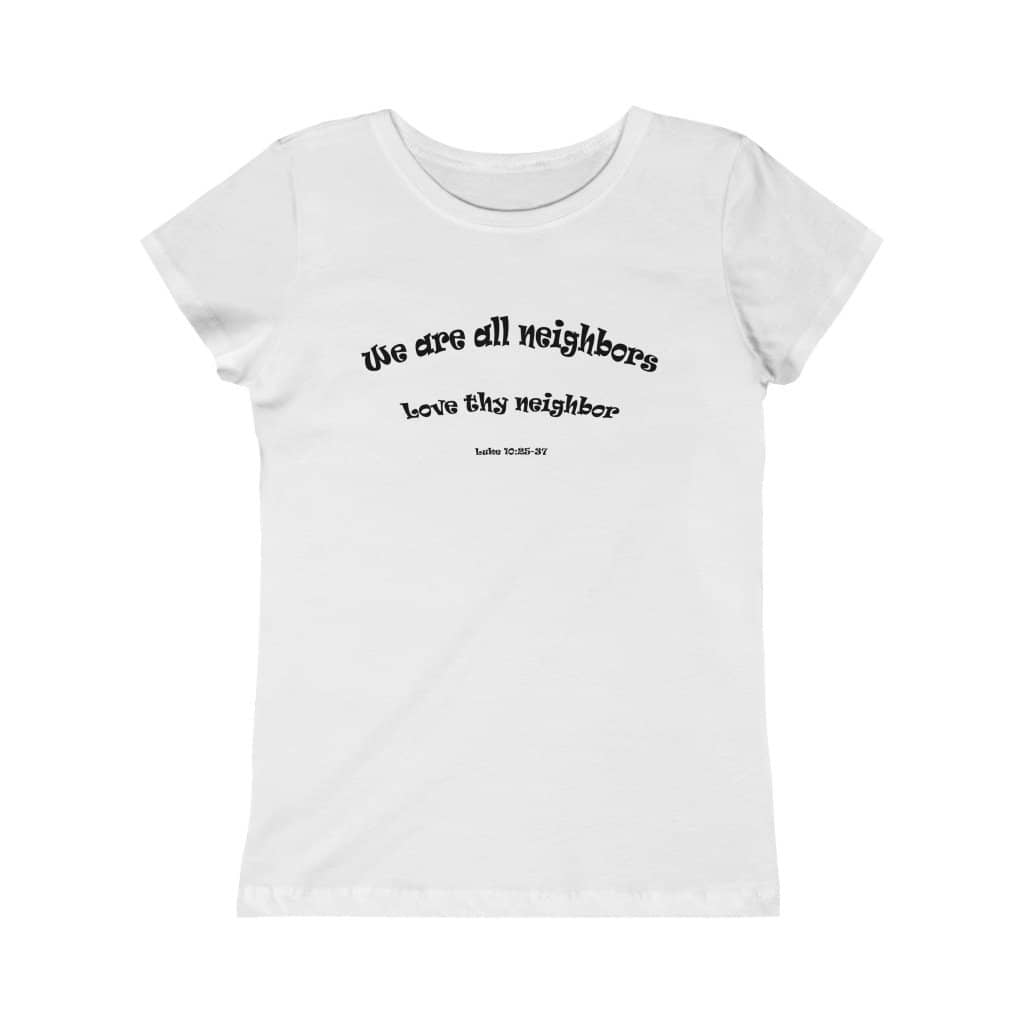 Girls Princess Tee "Neighbors" (4612668588126)