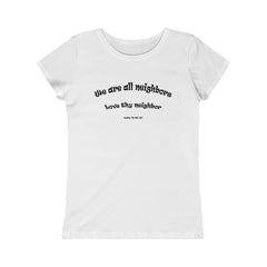 Girls Princess Tee "Neighbors" (4612668588126)