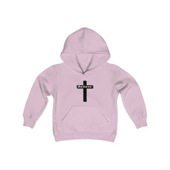 Youth Heavy Blend Hooded Sweatshirt "Believe" swift