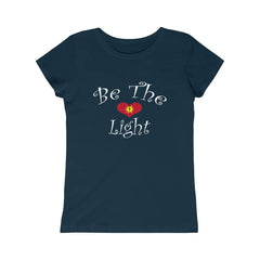 Girls Princess Tee "Be the Light" in 6 Colors and 5 Sizes (4334464565342)