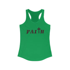 Women's Ideal Racerback Tank "Faith" a.a. (6119867187392)