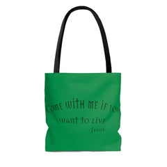 AOP Tote Bag "Come with Me" (6100164149440)
