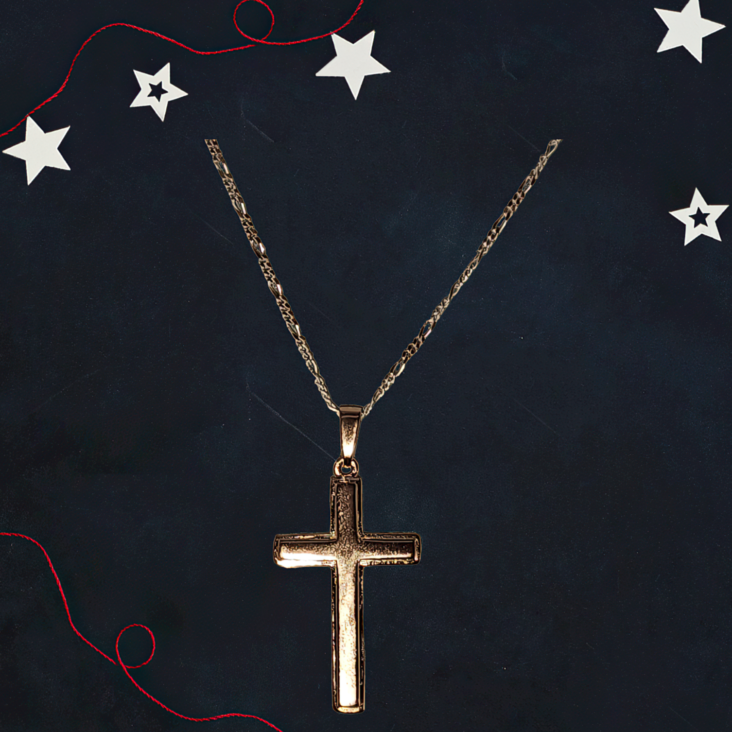 Rose Gold Cross