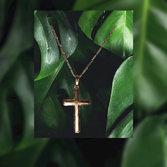 Rose Gold Cross