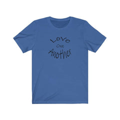 Jersey Short Sleeve Tee "Love One Another" (4780178112606) (4780194857054)