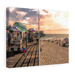 Canvas Print Beach Day Canvas Print (2873507610724)