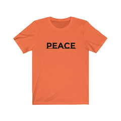 Bella & Canvas Short Sleeve Tee "Peace" black font b (4771810312286)