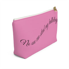 Accessory Pouch w T-bottom "No One Can Steal My Hallelujah" in 2 Sizes (3958407495774)