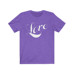 Bella & Canvas Short Sleeve Tee "Love" (4734351442014)