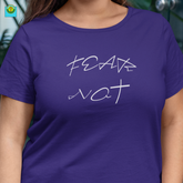 Bella & Canvas Short Sleeve Tee "Fear Not" in 14 Colors and 7 Sizes