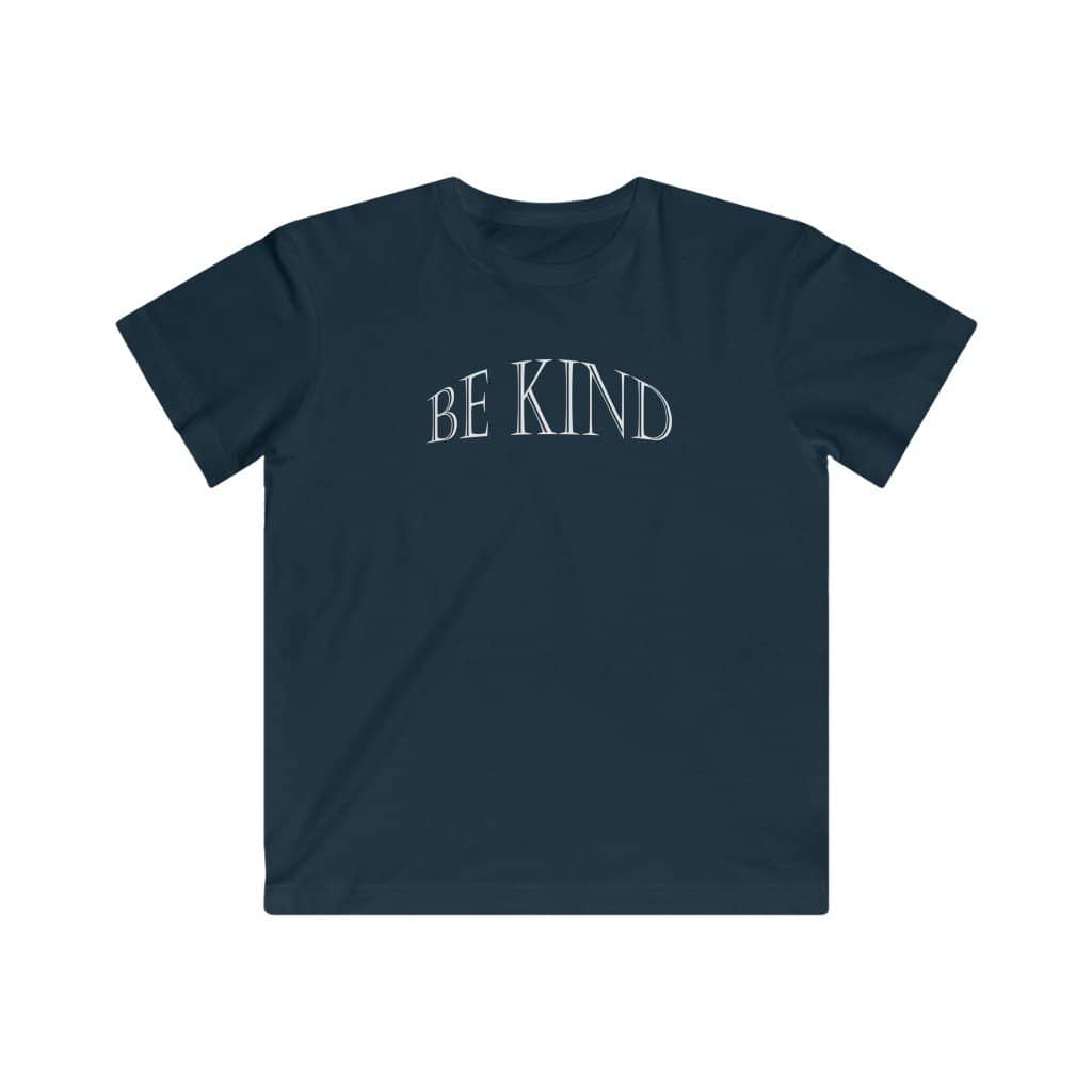 Kids LAT Apparel Tee "Be Kind" white font (4511447154782)