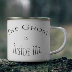 Enamel Camping Mug "Ghost"