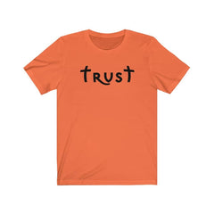 Bella & Canvas Short Sleeve Tee "Trust" black font (4770787754078)