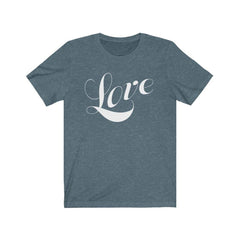 Bella & Canvas Short Sleeve Tee "Love" (4734351442014)