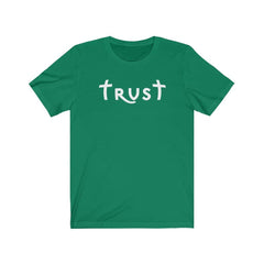 Bella & Canvas Short Sleeve Tee "Trust" white font (4771110781022)