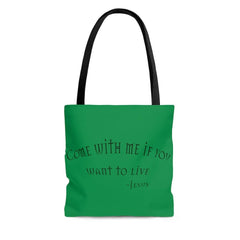 AOP Tote Bag "Come with Me" (6100164149440)