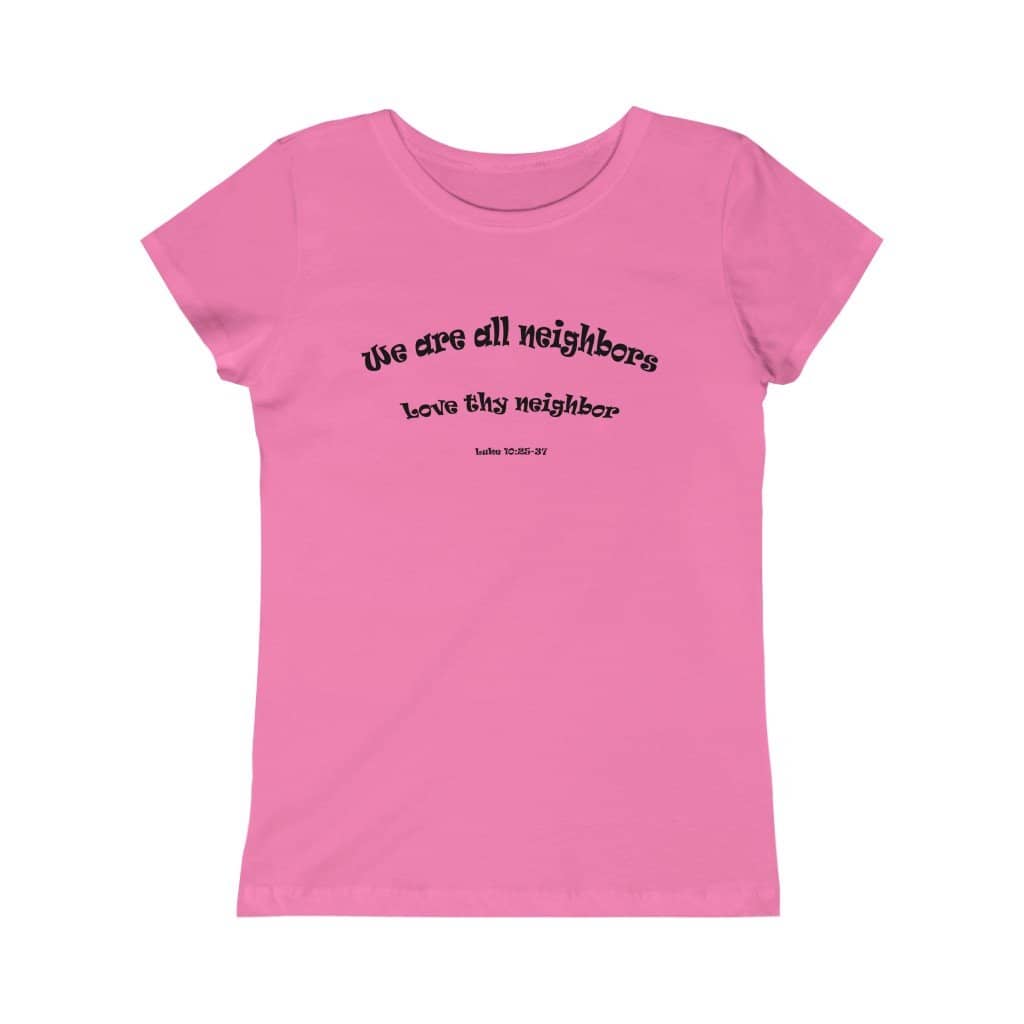 Girls Princess Tee "Neighbors" (4612668588126)