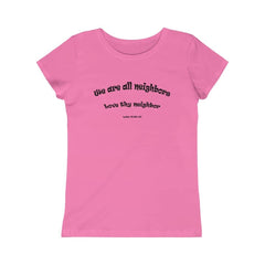Girls Princess Tee "Neighbors" (4612668588126)