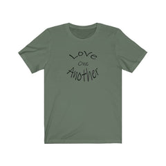Jersey Short Sleeve Tee "Love One Another" (4780178112606)