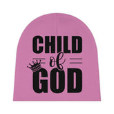 Baby Beanie "Child of God" pink