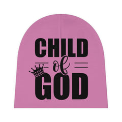 Baby Beanie "Child of God" pink