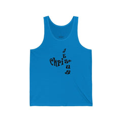 Bella & Canvas 3480 Jersey Tank "Jesus Christ" in 17 Colors and 6 Sizes (3556781949028)