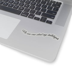 Kiss-Cut Stickers "Hallelujah" White or Transparent in 4 Sizes (3935611060318)