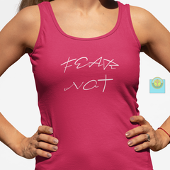 Next Level Ideal Racerback Tank "Fear Not"