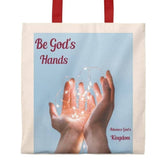 Tote Bag - Vintage Be Gods Hands Bags (3117241466980)