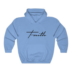 Heavy Blend Hoodie Sweatshirt "Faith Cross"