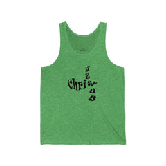 Bella & Canvas 3480 Jersey Tank "Jesus Christ" in 17 Colors and 6 Sizes (3556781949028)