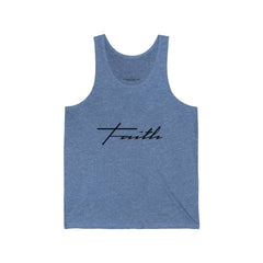 Bella & Canvas 3480 Jersey Tank "Faith" in 17 Colors and 6 Sizes (3323161673828)