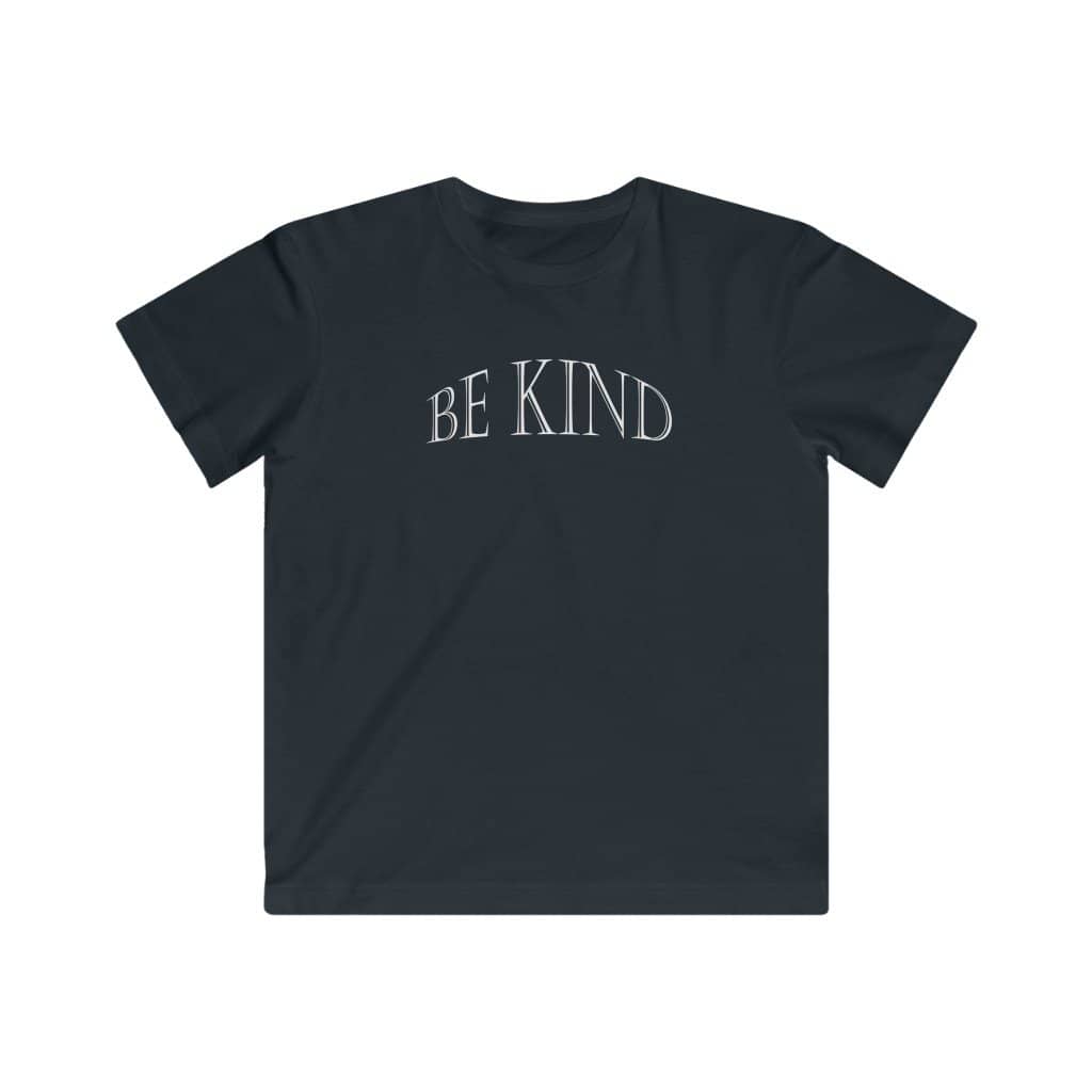 Kids LAT Apparel Tee "Be Kind" white font (4511447154782)