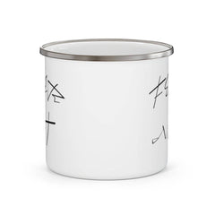 Enamel Camping Mug "Fear Not"