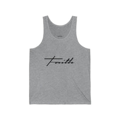 Bella & Canvas 3480 Jersey Tank "Faith" in 17 Colors and 6 Sizes (3323161673828)