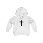 Youth Heavy Blend Hooded Sweatshirt "Believe" swift