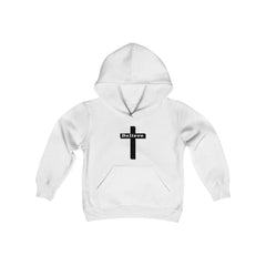Youth Heavy Blend Hooded Sweatshirt "Believe" swift