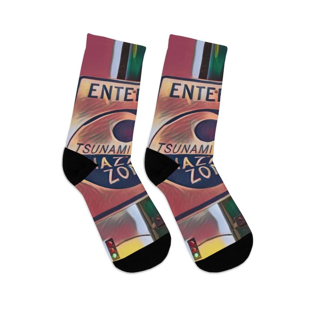 Tribe Socks "Hazard Zone" (4639252938846)